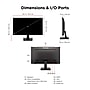 ViewSonic 27" FHD 120Hz LED Monitor, Black (VA2748-MH) ~#|#~97466A34-2D2E-463B-916278086FDF63BF_sc7
