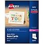 Avery Note Cards Matte General Use Notecards, White, 60/Box (05315)~#|#~9749CF48-B667-4015-B420E98371788F35_sc7