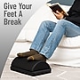 Mind Reader Adjustable Height Air-Cloud Memory Foam Footrest, Black (FTPLUSH-BLK)~#|#~974F1290-C162-42FD-85159BC7AF718583_sc7