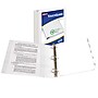 Avery TouchGuard Protection Heavy Duty 1 1/2" 3-Ring View Binders, Slant Ring, White (17142)~#|#~97654274-50B0-4535-A373D83F4CDE2F14_sc7
