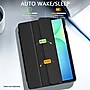 SaharaCase Venture Series Folio Case for Galaxy Tab S10 Lite (2025) and Galaxy Tab S10 FE, Scorpion Black (TB00461)~#|#~976B986E-F662-4DBE-990E4022804B6C2E_sc7