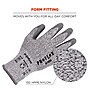 Ergodyne ProFlex 7030 PU Coated Cut-Resistant Gloves, ANSI A3, Gray, Small, 1 Pair (10462)~#|#~9770B9E1-2A7C-4ADB-AF42E642CCFB8F1E_sc7
