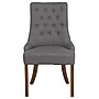 Flash Furniture HERCULES Paddington Series Fabric Tufted Accent Chair, Armless, Gray (QYA08GY)~#|#~979536A7-502A-4009-AF1FE6D6E92CB8C5_sc7