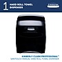 Kimberly-Clark Sanitouch Manual Hardwound Paper Towel Dispenser, Smoke (09996)~#|#~9797448D-BAFF-40BE-8EC0A384CD0C73DB_sc7