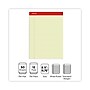 Universal Perf-Style Writing Pad, 8 1/2" x 11 3/4", Wide Ruled, 50 Sheets/Pd, 12/Pk~#|#~97B495AB-A8BD-4429-89E663BF35A2E6C7_sc7