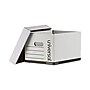 Universal Extra-Strength Storage Box, Letter/Legal Size, White, Stacking Strength 1,500 lbs., 12/Ct~#|#~97F0616E-A3CB-4C88-8FCA7C1B195353CD_sc7