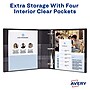 Avery TouchGuard Protection Heavy Duty 1 1/2" 3-Ring View Binders, Slant Ring, White (17142)~#|#~9807BE37-B12A-40F7-BD6469F23387E6DD_sc7