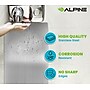 Alpine Industries Hemlock Series Hand Dryer Wall Guard, Silver (400-WALLG-MK)~#|#~9810B9C1-7C80-47D8-8C47BB92B1713EAD_sc7