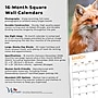 2026 Wyman Canadian Geographic Foxes 12" x 12" Monthly Wall Calendar (9781525699832)~#|#~9811A18E-1187-44A5-AF4093FCF6AB7043_sc7