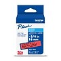 Brother P-touch Laminated Label Tape, 3/4" x 26.2', Black on Red (TZe441)~#|#~981CAAD0-F356-43EA-B030D587391FB4C4_sc7