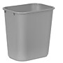 Rubbermaid Indoor Trash Can w/ No Lid, Gray Plastic, 10.25 Gal. (FG295700GRAY)~#|#~9823083B-E216-434F-8DEE317EE9F0513C_sc7