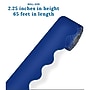Carson Dellosa Education Rolled Scalloped Border, 2-1/4" x 65', Navy, 3/Bundle (CD-108469-3)~#|#~983F0D73-C4AA-4A45-B1034A217FEB6256_sc7