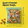 Glad Zipper Freezer Storage Bags, Quart, 20 Bags/Box (57035)~#|#~9859D776-D233-44C4-82203758A651C9B0_sc7