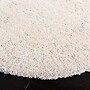 Safavieh Shag Collection 10' Round Indoor Area Rug, Machine Made, Ivory (SG151-1212-10R)~#|#~986FF585-8DD2-475F-89E01DB6720AE4C9_sc7