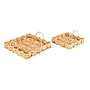 Household Essentials Woven Water Hyacinth Scalloped Square Trays (HE1255)~#|#~9885A9F1-3FE4-42FF-B09A8D4A200E503A_sc7
