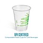 Perk™ Eco Compostable Plastic Cold Cup, 16 Oz., Clear/Green, 300/Carton (PK56197)~#|#~988DD1CC-7003-4E0E-9B937F148512A700_sc7