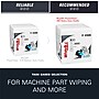 WypAll PowerClean X80 Nylon Cleaning Wipers, 12" x 12.5", White, 50 Wipers/Box, 4/Carton (KCC41026)~#|#~69D4BA8A-473E-4D23-90DAAE01C5B961DF_sc7
