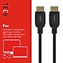 Staples TECH 4 ft. HDMI to HDMI Audio/Video Cable, Male to Male, Black (ST62468)~#|#~98A486DF-346C-45AF-89606253CDF7C8A4_sc7