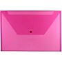 JAM Paper Premium Plastic Document File, 1 Pocket, Legal, Fuchsia Pink, 3/Pack (219S0fux3)~#|#~98BFD819-4325-421F-BAFAC0BD166ECEC2_sc7