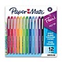 Paper Mate Flair Felt Pens, Medium Point, 0.7mm, Assorted Ink, Dozen (74423)~#|#~98C1DFBD-AFCE-488D-B080922050338AA7_sc7