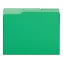 Universal File Folder, Letter Size, Green, 100/Box (UNV12302)~#|#~98D3D805-EE2B-48B3-9517A3D87BBE4A51_sc7