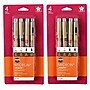 Sakura Pigma Drawing, Fineliner, Assorted Ink, 4/Bundle (SAK50040-2)~#|#~98DB8C7A-1290-4DFB-8E7013899FD8C99B_sc7
