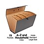 Staples Accordion File, Multiple Index, 19-Pocket, Legal Size, Black (20540)~#|#~98DE7F5B-EAC3-42EA-B0449F2A4E16B59B_sc7