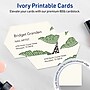 Avery Geo Business Cards, Matte Ivory, 200/Pack (19479399022)~#|#~98EADB09-7DED-46A6-B59F52AEF761CE2B_sc7