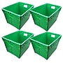 Flipside 44 Qt. Storage Tote, Green, 4/Pack (40152)~#|#~98F41BEF-2270-40AC-8589F6ED4244D257_sc7