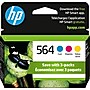 HP 564 Cyan/Magenta/Yellow Standard Yield Ink Cartridge, 3/Pack (N9H57FN#140)~#|#~98F586D5-F87E-4833-B57E63F46E120BC7_sc7
