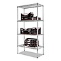 Alera® Industrial Wire Shelving Starter Set, 36Wx18"D, Silver~#|#~9907278E-0464-471C-97635C5A8146E66B_sc7