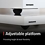 Fluance IB40 Turntable Isolation Base Anti-Vibration Wood Platform with Height Adjustable Feet and Bubble Level, Black~#|#~991A8036-C587-431B-8E03C164B3AAF877_sc7