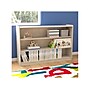 Flash Furniture Bright Beginnings 3-Section Open Storage Unit, 31.5"H x 47.25"W x 12"D, Brown (MK-ME088029-GG)~#|#~99313BB8-3A2A-4097-8F20AF0394004437_sc7