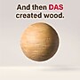 DAS Modeling Clay Air Hardening, Wood, 700g, 3/Bundle (DASF348800-3)~#|#~993EAE46-53C9-4D5B-84BDF6F2AC75D2F5_sc7
