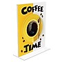 Staples Vertical Sign Holder, 8.5" x 11", Clear Plastic – Freestanding Display for Retail Signs, Menus & Notices~#|#~993EC455-49A0-488C-BAAEC1056E82FA7A_sc7