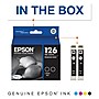 Epson T126 Black High Yield Ink Cartridge, 2/Pack (T126120-D2)~#|#~9943750A-9298-4295-97DB11B9A48F74CA_sc7