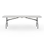 Staples 8' x 30" Heavy Duty Plastic Folding Table, White Granite (79233/54273)~#|#~994B7E14-82E5-4FF7-A5B4CB9EE66B175B_sc7