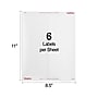 Staples Laser/Inkjet Shipping Labels, 3-1/3" x 4", White, 6 Labels/Sheet, 100 Sheets/Pack (ST18061-CC)~#|#~9956320B-F0BE-4CA8-AC8938D86B3959B2_sc7