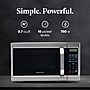 Farberware Classic 0.7 Cu. Ft. Countertop Microwave, Brushed Stainless (FMO07AHTBKJ)~#|#~99627383-680C-4B61-8B8C137FF0810D4B_sc7