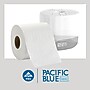 Pacific Blue Basic Toilet Paper, 1-Ply, White, 550 Sheets/Roll, 80 Rolls/Carton (19881/01)~#|#~99800013-FFAB-40F2-A05E8CB921A73A63_sc7