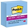 Post-it Super Sticky Notes, 3" x 3", Mediterranean, 90 Sheet/Pad, 5 Pads/Pack (654-5SSBW)~#|#~99998725-D956-42DD-8FA8FF14442A347C_sc7