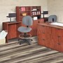 Regency Comfort Series Armless Fabric Drafting Chair with Footrest and Lumbar Support, Grey (105-DK-GY)~#|#~999ADA0A-305A-420E-A97B7A1B6C861180_sc7