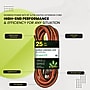 GoGreen Power 25' Indoor/Outdoor Extension Cord, 16 AWG, Orange (GG-13725)~#|#~99A367C0-2882-489C-9DF0F5498D1251E6_sc7