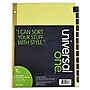 Universal Monthly Paper Divider, 12-Tab, Buff, 12/Set (UNV20823)~#|#~99A613A4-8D68-4C2B-8D5E53B7BB30C3C5_sc7