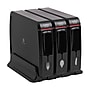 Dixie Ultra Triple Pack SmartStock Series-W Plastic Cutlery Dispenser, Black, 3/Carton (SSW3D85)~#|#~99AE6703-25B6-4497-9C6AF009165FFF37_sc7