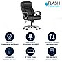 Flash Furniture HERCULES Series Ergonomic LeatherSoft Swivel Big & Tall Executive Office Chair, Black (GO2092M1BK)~#|#~99B57E3C-5B1D-4248-9C9B41601D84F49E_sc7