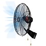 Vie Air 24-Inch 3-Speed Oscillating Wall Fan, Black (935124654M)~#|#~99BE9855-EF45-4FFE-8F50C8DD90E7FF15_sc7