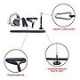 Sunny Health & Fitness Lat Pull Down Attachments, Black (SF-XFA006)~#|#~99C906EB-EB7C-4394-A0D5F8A6860C9AA2_sc7