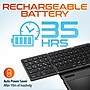 Delton F92 Foldable Portable Wireless Keyboard with Touchpad, Black (DKBF92)~#|#~99CC01D4-6A58-4719-B1B30A54F8370B70_sc7
