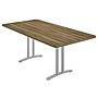 Correll Curvature Collection 72"W x 36"D Conference Table, Colonial Hickory (CC3672R-53-14-53)~#|#~99E9440A-08D4-4F16-AAE503E7AAAA7A74_sc7
